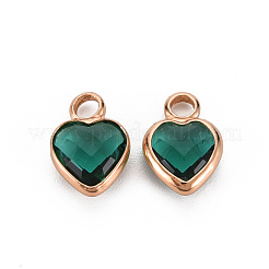 Glass Charms&nbsp;GLAA-Q088-031