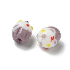 Handmade Lampwork Bumpy Beads&nbsp;LAMP-M022-01B
