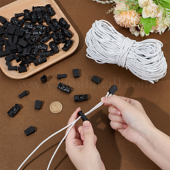 50M Polyester Round Elastic Cords&nbsp;DIY-OC0014-89A