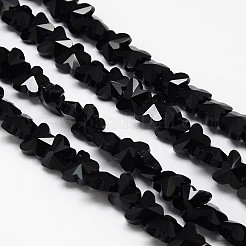 Crystal Glass Butterfly Beads Strands&nbsp;EGLA-F041-D01