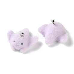 Ocean Theme Flocking Opaque Resin Pendants&nbsp;RE-CBA4F9B-07C