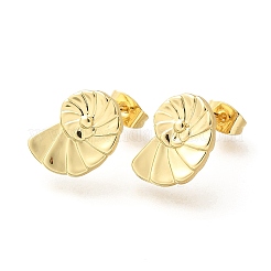 Brass Stud Earrings&nbsp;EJEW-B118-05G
