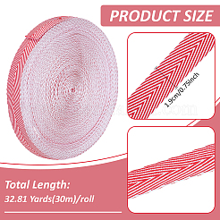 30M Polyester Herringbone Ribbon&nbsp;OCOR-BC0007-80C