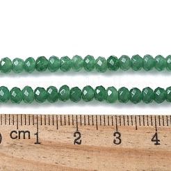 Dyed Natural Malaysia Jade Rondelle Beads Strands&nbsp;G-E316-2x4mm-59