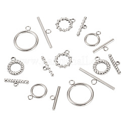 4 Styles Stainless Steel Toggle Clasps&nbsp;STAT-TA0003-11