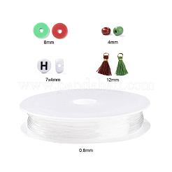 3 Colors 1155Pcs DIY Christmas Theme Stretch Bracelets Making Kits&nbsp;DIY-LS0001-22B