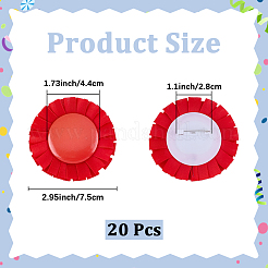 Polyester Brooches&nbsp;JEWB-WH20010-03B