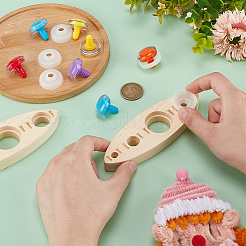 Wooden Doll Craft Eyes Tools&nbsp;DIY-WH0430-946