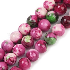 Synthetic Fossil Beads Strands&nbsp;G-L028-8mm-01