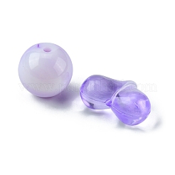 Opaque & Transparent Acrylic Beads&nbsp;MACR-YW0002-01A
