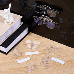 Transparent PET Wall-mounted glasses Storage Rack&nbsp;AJEW-WH0481-731