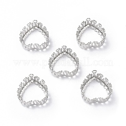 Brass Sew on Prong Settings&nbsp;KK-G461-08E-P