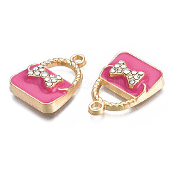 Rack Plating Alloy Enamel Pendants&nbsp;LS-ENAM-T011-129A