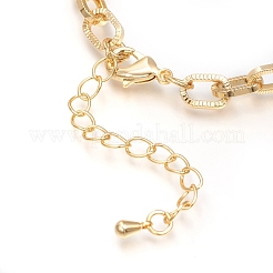 Brass Cable Chains Bracelets&nbsp;BJEW-I286-04G