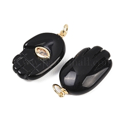 Natural Obsidian Pendants&nbsp;G-Z134-05B