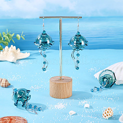 Brass Dangle Earring&nbsp;EJEW-TAC00020