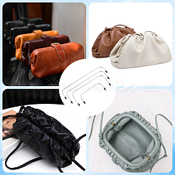 8Pcs 4 Styles Iron Purse Frame&nbsp;FIND-BBC0004-95