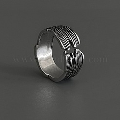 Brass Stripe Cuff Open Rings for Men&nbsp;WGF14CC-01
