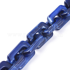 Handmade Acrylic Cable Chains&nbsp;X-AJEW-JB00531-02