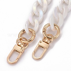 Opaque Acrylic Twist Chains Bag Handles&nbsp;AJEW-BA00077-01