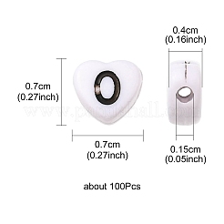 Opaque Acrylic Enamel Beads&nbsp;MACR-YW0002-23