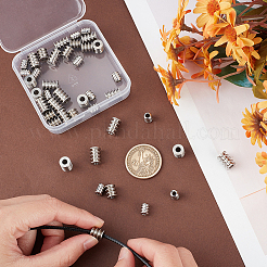 42Pcs 3 Style 303 Stainless Steel Beads&nbsp;STAS-UN0055-45