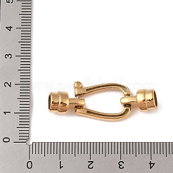 Ion Plating(IP) 304 Stainless Steel Cord Locks&nbsp;STAS-C109-25G