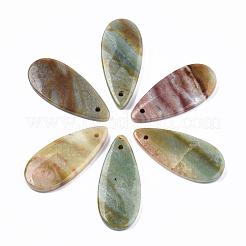Natural Amazonite Pendants&nbsp;G-T111-08