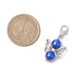 12Pcs 12 Colors Angel Acylic Imitation Pearl Pendant Decoration&nbsp;HJEW-JM02618