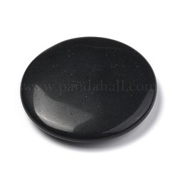 Chakras Themed Natural Obsidian Cabochons&nbsp;G-P001-22C