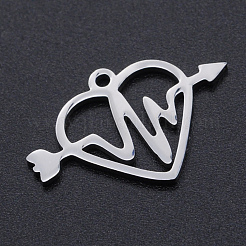 Non-Tarnish 201 Stainless Steel Pendants&nbsp;STAS-T054-JN771-1