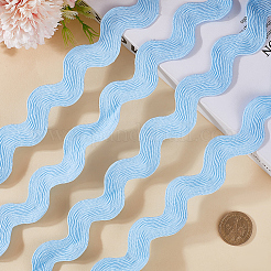 9 Yards Polyester Wavy Fringe Trim Ribbon&nbsp;OCOR-XCP0002-92B
