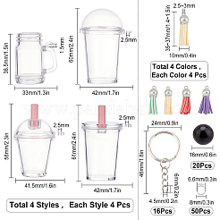 Cup Big Pendant Keychain DIY Making Kit&nbsp;DIY-SC0017-44