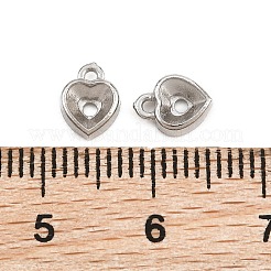 304 Stainless Steel Charm Rhinestone Settings&nbsp;SA-CBAC865-06C-P