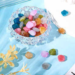 180Pcs 6 Colors Transparent Acrylic Beads&nbsp;OACR-TA0002-66