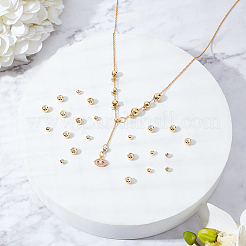 40Pcs 2 Style Brass Beads&nbsp;KK-BBC0001-58