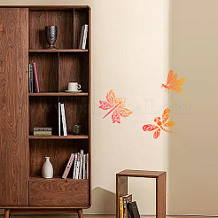 5Pcs 5 Styles PET Hollow Out Drawing Painting Stencils&nbsp;DIY-WH0669-041