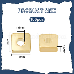 100Pcs Brass Spacer Beads&nbsp;KK-HY0003-62