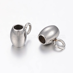 Tarnish Resistant 304 Stainless Steel Tube Bails&nbsp;STAS-P107-19P