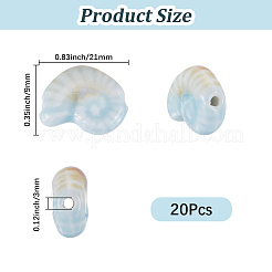 2 Sets Handmade Porcelain Beads for DIY Bracelet Accessories&nbsp;PORC-SP0001-27