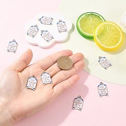 10Pcs Alloy Enamel Pendants&nbsp;FIND-YW0017-93