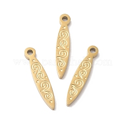 Ion Plating(IP) 316L Surgical Stainless Steel Pendants&nbsp;STAS-H213-39G