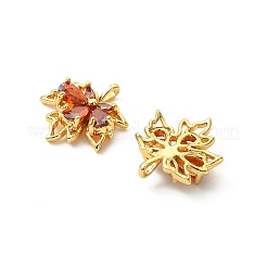 SHEGRACE Brass Cubic Zirconia Charms&nbsp;XGRQ3P967-614G