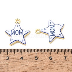 Printed Brass Pendants&nbsp;KK-CBA42CA-08G-07