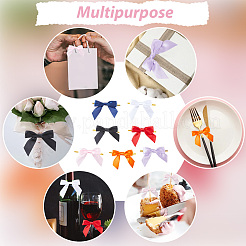 70Pcs 7 Colors Polyester Bowknot&nbsp;DIY-CP0011-47