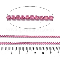 Iron Rhinestone Glass Cup Chain&nbsp;CH-U001-01E