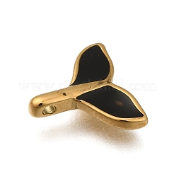 Ion Plating(IP) 304 Stainless Steel Enamel Charms&nbsp;STAS-P371-071G