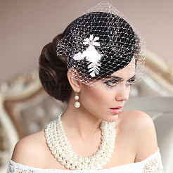 4Pcs 4 Colors EVA Cloth Round Fascinator Hat Base for Millinery&nbsp;AJEW-BC0007-39