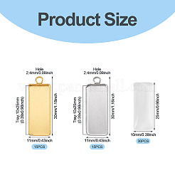 DIY Rectangle Cabochons Making Kits&nbsp;DIY-TA0015-17