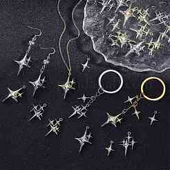 30Pcs 6 Colors Alloy Pendants&nbsp;FIND-SZ0003-59